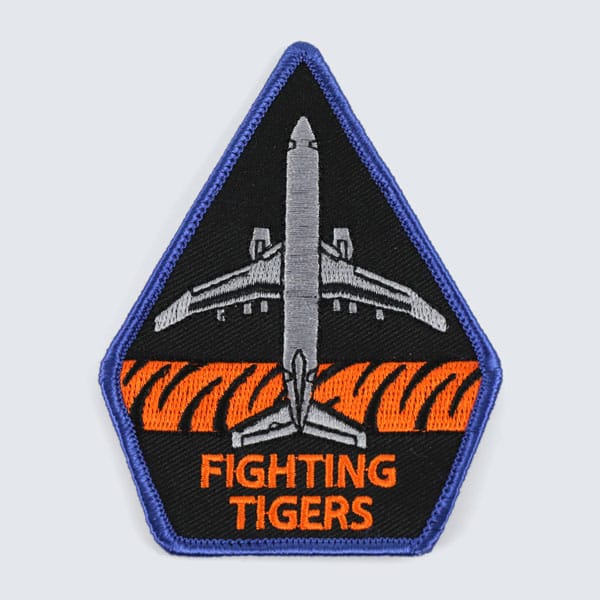 Fighting Tigers - Embroidered 75%