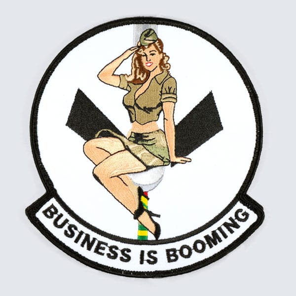Business Is Booming - Embroidered 75%