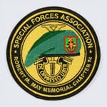 thumb nail for Special Forces Association Robert M May Memorial Chapter 74 - Embroidered 100%