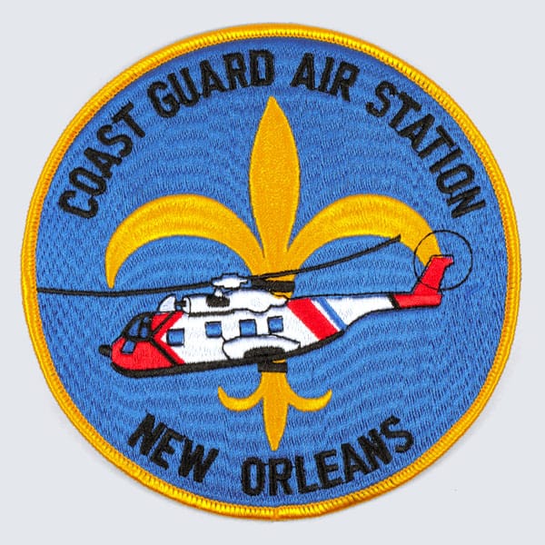 Coast Guard Air Station New Orleans - Embroidered 100%