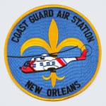 thumb nail for Coast Guard Air Station New Orleans - Embroidered 100%