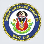 thumb nail for Uscgc Charles David Jr Wpc 1107 - Embroidered 100%