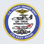 thumb nail for Us Coast Guard Unit C31 East Miami- Embroidered 75%