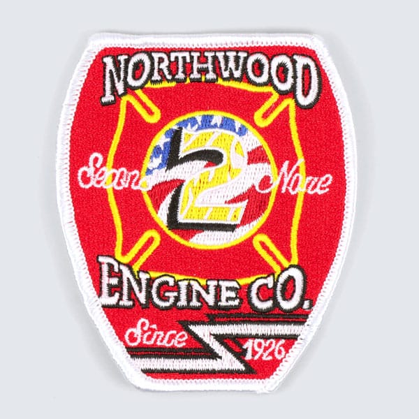 Northwood Engine Co Second 2 None - Embroidered 100%