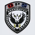 thumb nail for Ops Security Division Overwatch Protective Services - Embroidered 100%