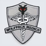 thumb nail for Wolfpack Medics - Embroidered 100%