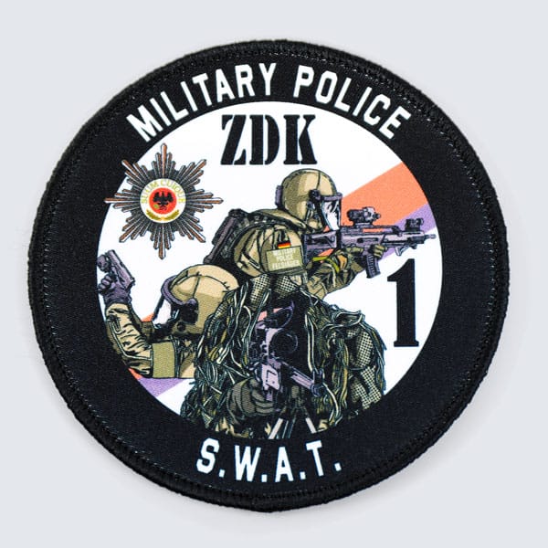Military Police Zkd 1 Swat - Full Color Print